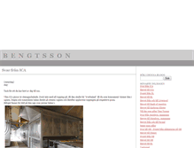 Tablet Screenshot of bengtsson.blogg.se