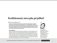 Tablet Screenshot of kraftekonomi.blogg.se