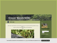 Tablet Screenshot of gmunsterlander.blogg.se