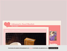 Tablet Screenshot of johannasfoodmarket.blogg.se