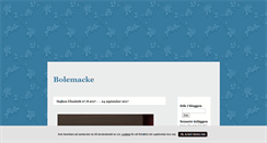 Desktop Screenshot of bolemacke.blogg.se