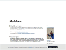 Tablet Screenshot of lisamadeleine.blogg.se