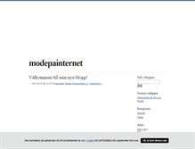 Tablet Screenshot of modepainternet.blogg.se