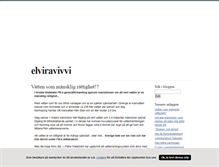Tablet Screenshot of elviravivvi.blogg.se