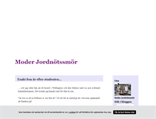 Tablet Screenshot of mjns.blogg.se