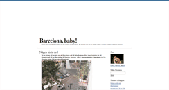 Desktop Screenshot of barcelonababy.blogg.se