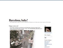 Tablet Screenshot of barcelonababy.blogg.se