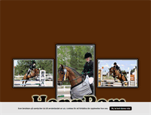 Tablet Screenshot of hopppom.blogg.se