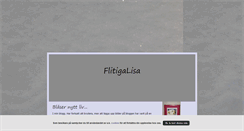 Desktop Screenshot of flitigalisa.blogg.se