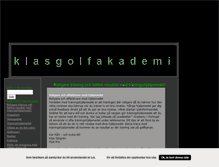 Tablet Screenshot of klasgolfakademi.blogg.se