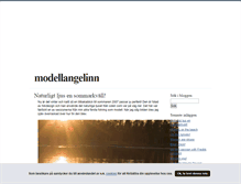 Tablet Screenshot of modellangelinn.blogg.se