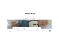 Desktop Screenshot of carolinestern.blogg.se
