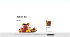 Desktop Screenshot of helensmat.blogg.se
