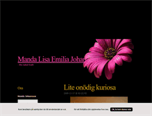 Tablet Screenshot of mandalisaemilia.blogg.se