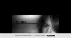 Desktop Screenshot of metalda.blogg.se