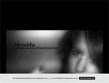 Tablet Screenshot of metalda.blogg.se