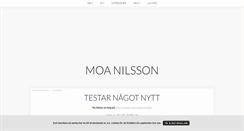 Desktop Screenshot of moaniilsson.blogg.se