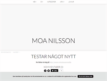 Tablet Screenshot of moaniilsson.blogg.se