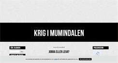 Desktop Screenshot of muminattack.blogg.se