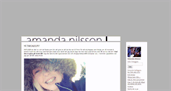 Desktop Screenshot of amandanilssonk.blogg.se