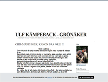 Tablet Screenshot of kampeback.blogg.se