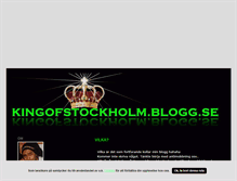 Tablet Screenshot of kingofstockholm.blogg.se
