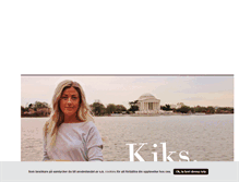 Tablet Screenshot of kiks.blogg.se