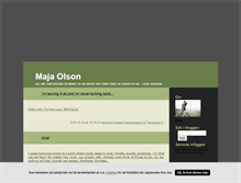 Tablet Screenshot of majaolson.blogg.se