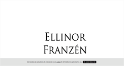 Desktop Screenshot of ellinorfranzen.blogg.se