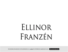 Tablet Screenshot of ellinorfranzen.blogg.se