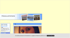 Desktop Screenshot of fridaguustafsson.blogg.se