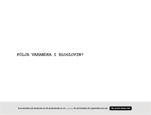 Tablet Screenshot of linneabarbie.blogg.se