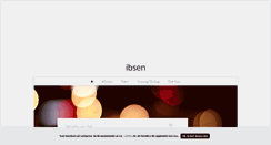 Desktop Screenshot of ibsen.blogg.se