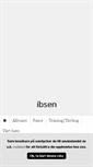 Mobile Screenshot of ibsen.blogg.se