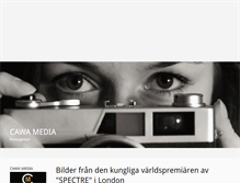 Tablet Screenshot of cawamedia.blogg.se