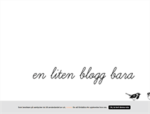 Tablet Screenshot of jessicay.blogg.se