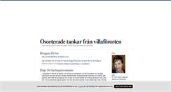 Desktop Screenshot of otroligtvanligtsaovanligt.blogg.se