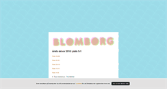 Desktop Screenshot of blomborg.blogg.se