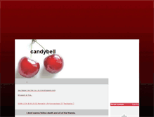 Tablet Screenshot of candybell.blogg.se