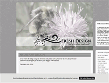Tablet Screenshot of freshdesign.blogg.se