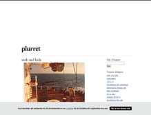 Tablet Screenshot of plurret.blogg.se