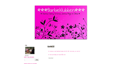 Desktop Screenshot of barbieklubben.blogg.se