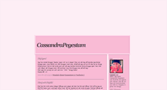 Desktop Screenshot of cassandrapegestam.blogg.se