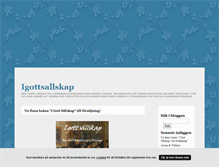 Tablet Screenshot of igottsallskap.blogg.se