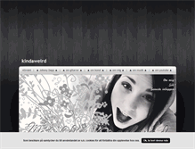Tablet Screenshot of kindaweird.blogg.se
