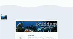 Desktop Screenshot of braddjup.blogg.se