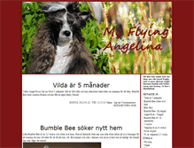 Tablet Screenshot of myflyingangelina.blogg.se