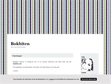 Tablet Screenshot of bokbiten.blogg.se