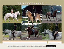 Tablet Screenshot of finnryttarna.blogg.se