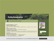 Tablet Screenshot of kulturbaskrarna.blogg.se